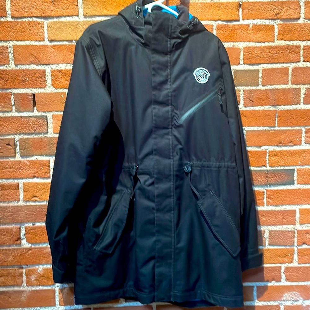 SPECIAL BLEND SNOWBOARD COAT - Men’s Large Black Freedom Fit